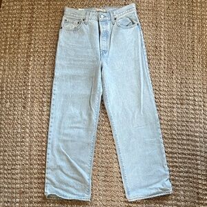 Levi's Women's Ribcage Jeans - Light Blue